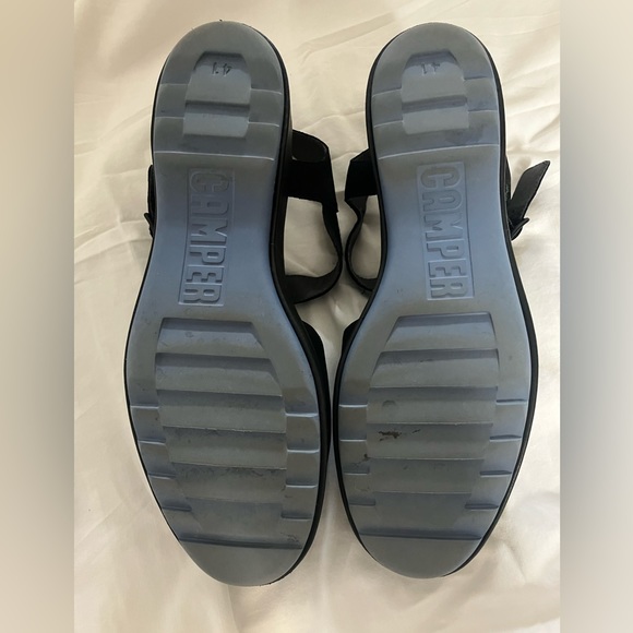 Black Camper platform sandals - Picture 4 of 4